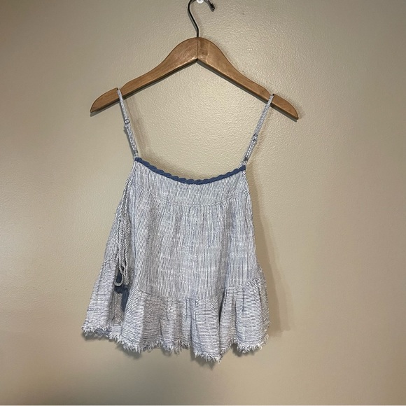 Aerie Blue Tank Top - Picture 4 of 7